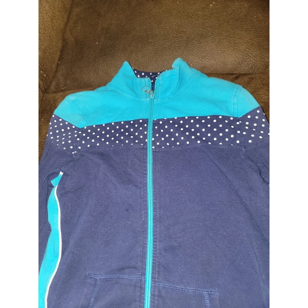 Justice zip up lightweight jacket‎ size girls 10